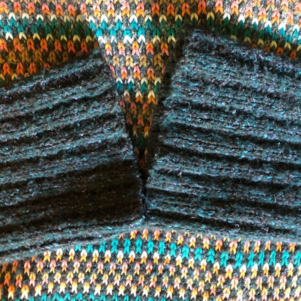 Wool blend sweater cardigan - Picture 4 of 4